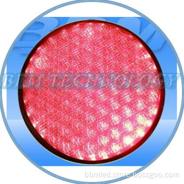 12V Portable Traffic Light, 12V Flashing LED Amber with Red Color